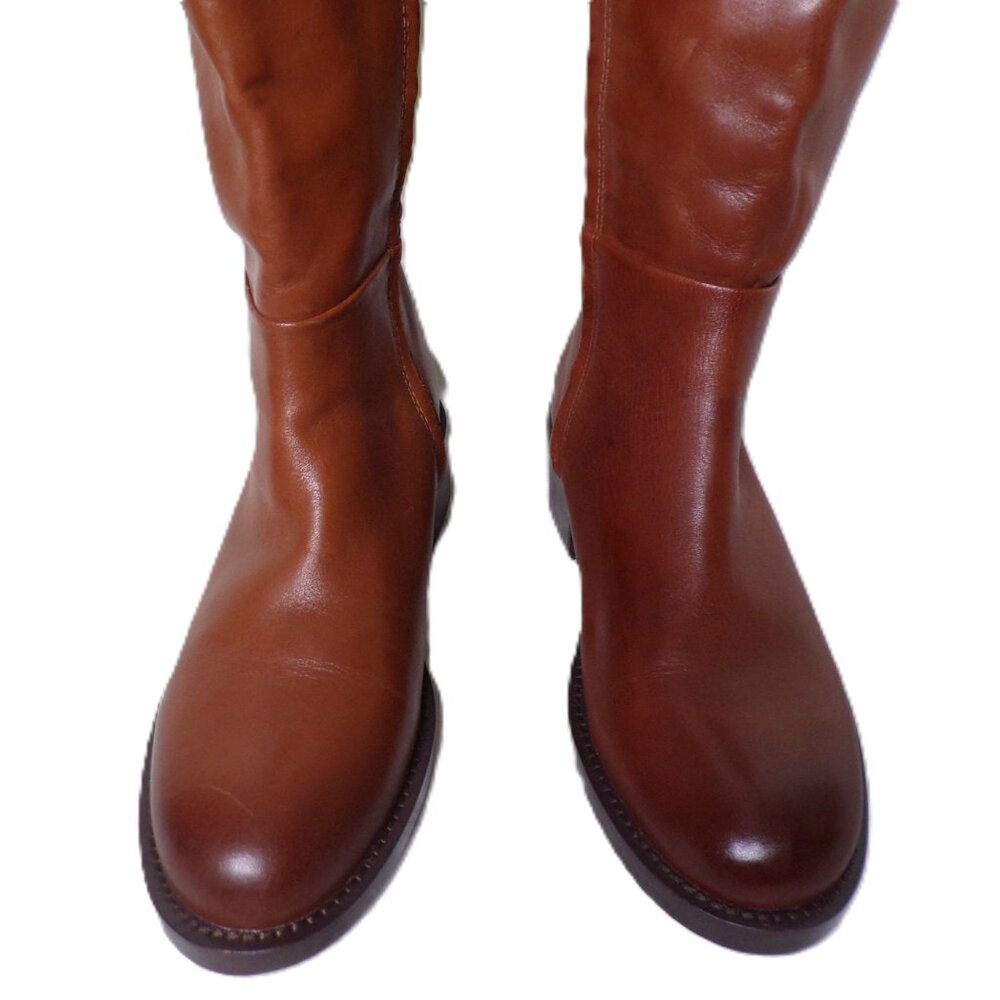 🆕SAM EDELMAN Mable Knee High Riding Boot Brown 7 - Picture 5 of 11